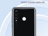 A rear-panel image linked to the Nova 4 on TENAA's website. (Source: TENAA)