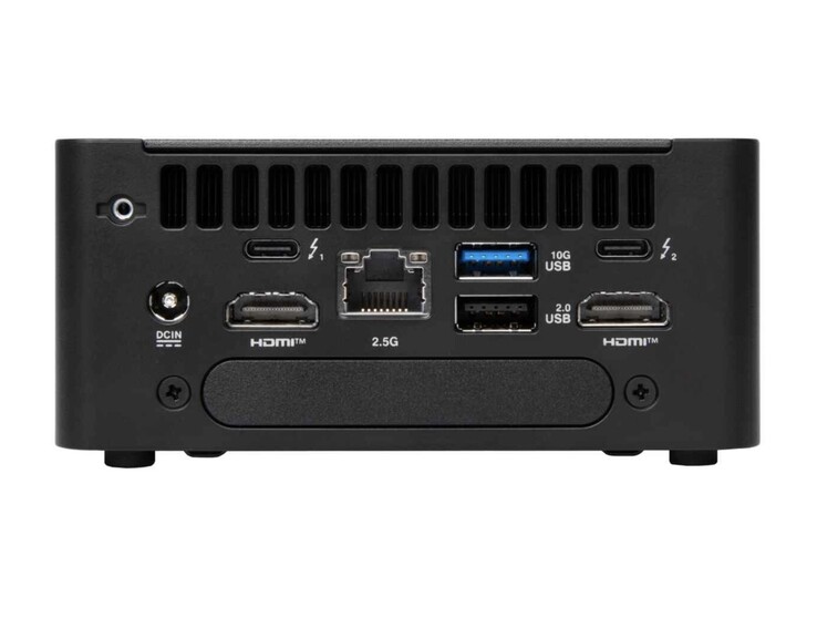 The System76 Meerkat mini PC continues to feature a commendable array of ports. (Image source: System76)