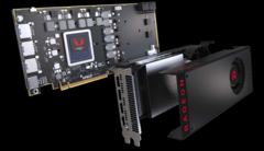 AMD&#039;s Vega 64 is in short supply thanks to mining and memory shortages. (Source: AMD)