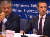 Mark Zuckerberg consented to facing the European Parliament in May 2018. (Source: CNBC/Gizmodo)