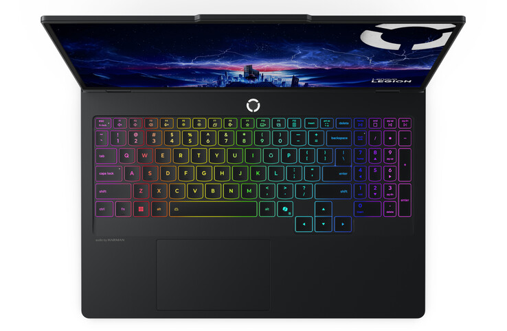 The Legion Pro 5i Gen 10 with its optional RGB keyboard. (Image source: Lenovo)