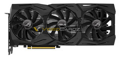 Asus ROG STRIX GeForce RTX 2080 - Front. (Source: Videocardz)