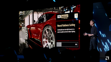 AMD Neural Radiance Caching speeds up indirect lighting. (Image source: AMD)