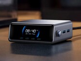 The Anker Prime Charger 250W has a display, Wi-Fi, and a knob. (Image source: Anker)