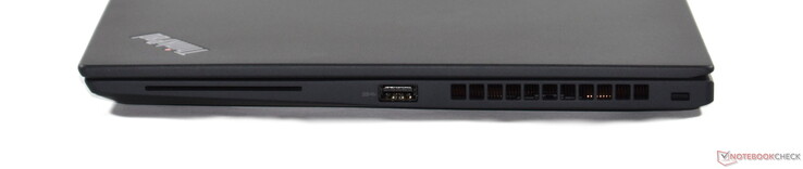 Right: smartcard reader, USB-A 3.2 Gen 1, Kensington Lock
