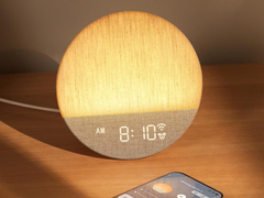 Dreamegg’s Sunrise 1+ alarm clock (pictured) has various upgrades over the original. (Image source: Dreamegg)