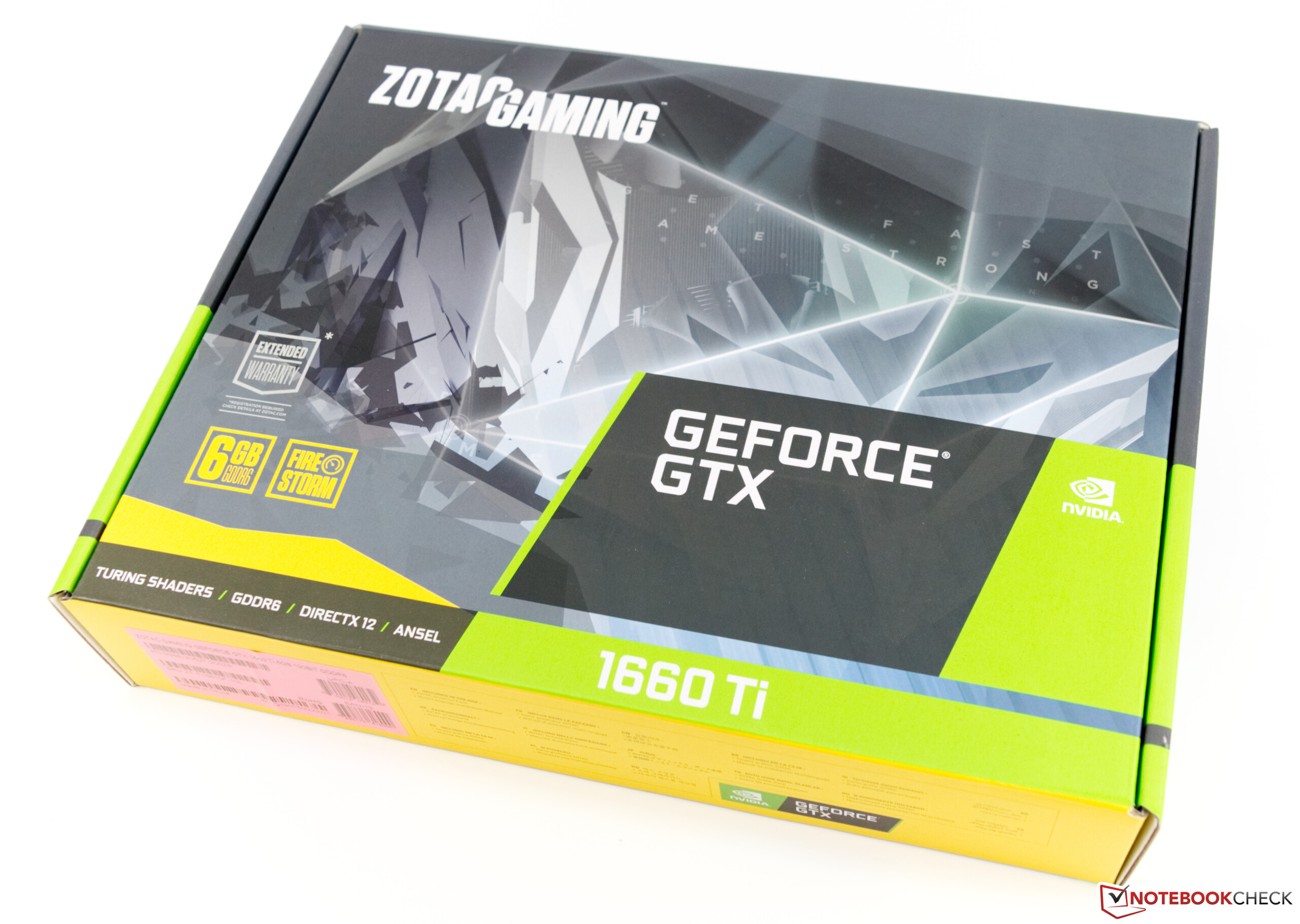 Zotac GeForce GTX 1660 Ti Desktop Graphics Card Review