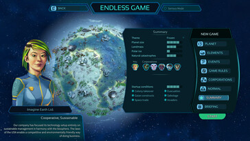 Pictured: A gameplay screenshot from Imagine Earth.