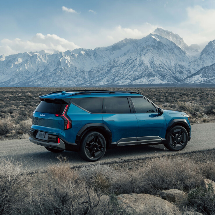 The Kia EV9 electric SUV. (Image source: Kia)