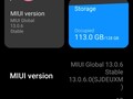 MIUI 13.0.6 on Xiaomi Mi 10T Pro details (Source: Own)