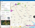 Microsoft Weather with ads in Romania (Image source: Own)