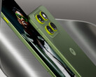 The Motorola Edge 70 in one of its three rumoured launch colours. (Image source: via Evan Blass)
