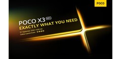 The X3's launch promo. (Source: Poco)
