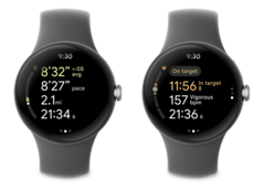 Pixel Watch exercise  UI (image via Google)