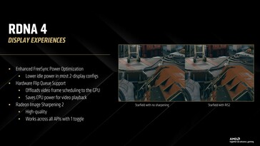 The Radiance Display Engine now supports hardware flip metering. (Image Source: AMD)