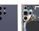 The very first teardown video of the Samsung Galaxy S24 Ultra shows the larger cooling system and the larger vapor chamber. (Image: PBKReviews)