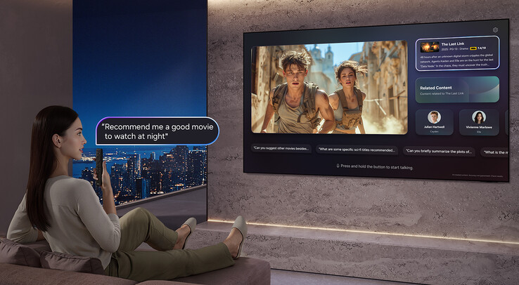 A smarter Bixby assistant is rolling out to 2025 Samsung TVs. (Image source: Samsung) 