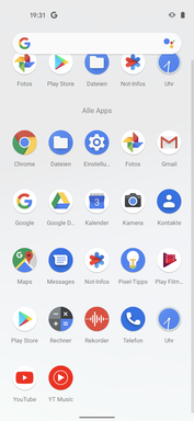 Google Pixel 4a software