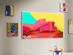 The TCL NXTFRAME 4K QLED Smart Google TV is designed to look like a piece of art. (Image source: TCL)