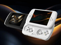 The Anbernic RG Slide will be rather heavy for its size at 379 g. (Image source: Anbernic)