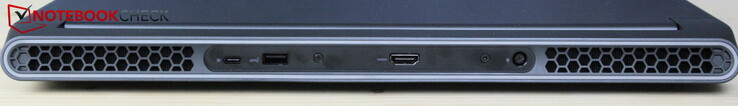 Rear: USB-C 3.2 Gen2, USB-A 3.0 with PowerShare, HDMI 2.1, power connector