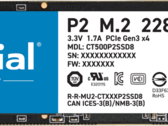 The entry-level Crucial P2 delivers over 3000 MB/s of performance at a low price point (Image source: Storage Review)