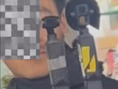 The Osmo Pocket 4 and Osmo Pocket 4 Pro, from left to right.