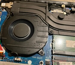 The CPU and GPU each have a dedicated cooling fan