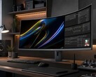 The HKC Apocalypse 43H180C gaming monitor features a 24:9 aspect ratio and 5k2k+ resolution.