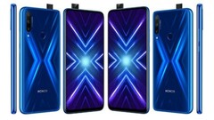 The Honor 9x shown with a rear-facing fingerprint. (Source: Twitter)