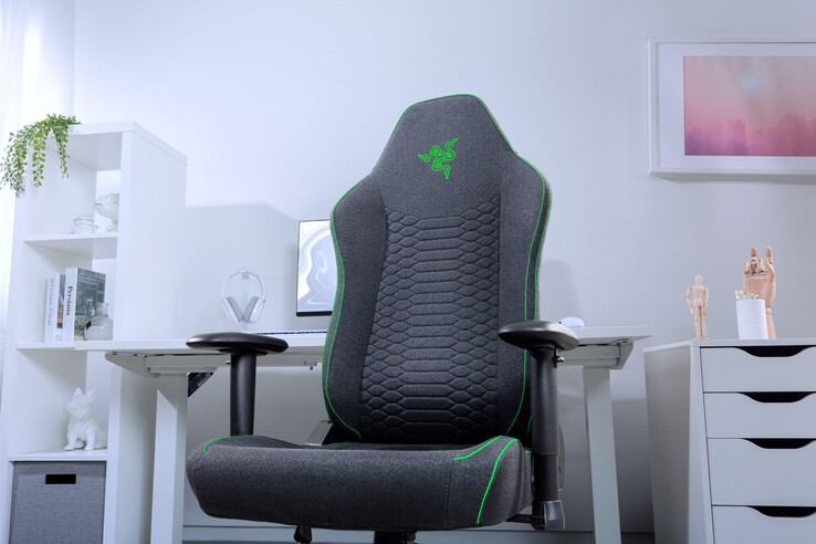 Razer's new budget gaming chair has an integrated lumbar support. (Image Source: Razer)