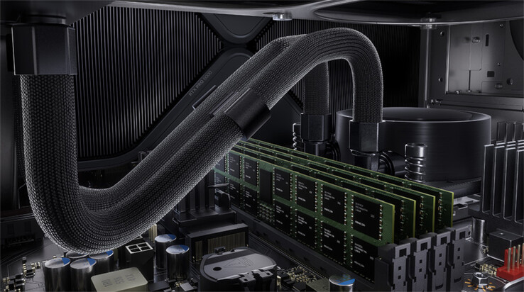 An official depiction of Lenovo's optional liquid cooling solution.