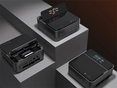 The Machenike GTS features a 2.33-inch foldable status display. (Image source: Machenike - edited)