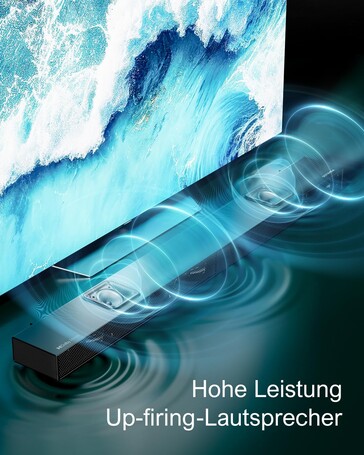 Surround sound is possible. (Image source: Ultimea)