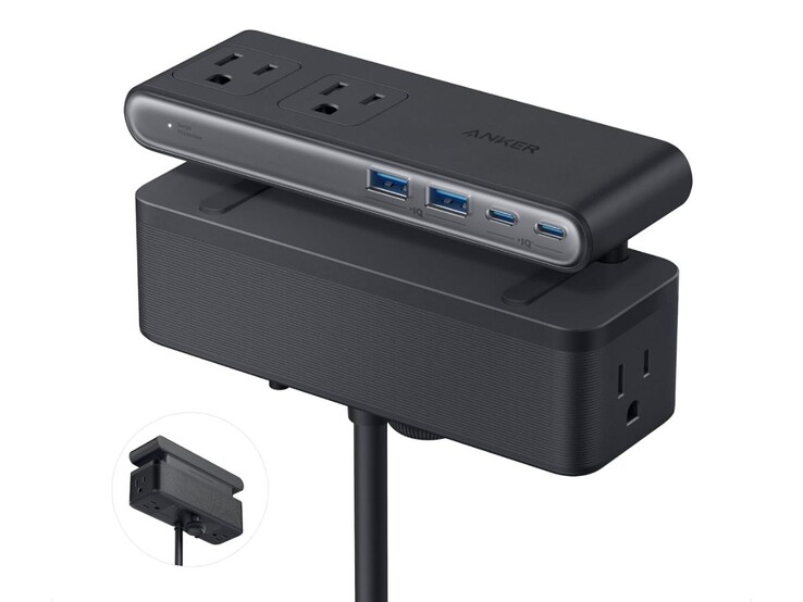 The Anker Nano Power Strip (10-in-1, 70W, Clamp)