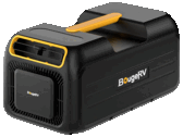 The BougeRV 3500BTU portable air conditioner can cool spaces up to 64.58 ft² (5.9 m²) (Image source: BougeRV)