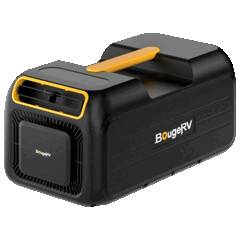 The BougeRV 3500BTU portable air conditioner can cool spaces up to 64.58 ft² (5.9 m²) (Image source: BougeRV)