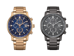 The Citizen CA0843-89L (left) and CA0847-88H (right), pictured against a white background. (Image source: @plus9time on Instagram)