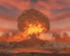 The nuke in Fallout 4 intro sequence pictured