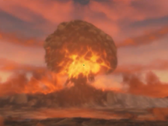 The nuke in Fallout 4 intro sequence pictured