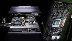 Firebat&#039;s Huan 16 Air gaming laptop seems to have a modular design similar to the Framework laptops (Image source: 孤城Hardware - edited)