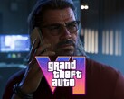 GTA 6 banner with Raul Bautista taking call shown