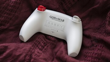 The back of the controller has 