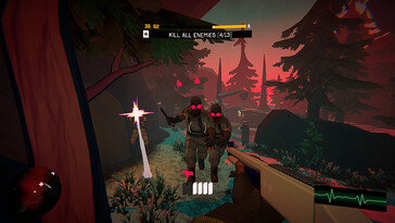 Pictured: A gameplay screenshot from I Am Your Beast.