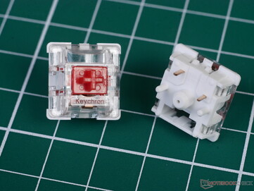 Keychron Super Red switches. 