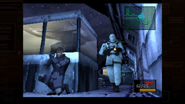 Pictured: A gameplay screenshot from METAL GEAR SOLID - Master Collection Version.