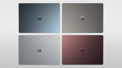 The Surface Laptop is now available in all four launch colors in 20 countries. (Source: Micrsofo