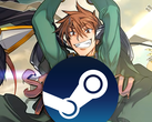 Sengoku Rance with Steam logo