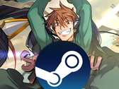Sengoku Rance with Steam logo