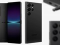 The Sony Xperia 1 IV was compared against the Samsung Galaxy S22 Ultra. (Image source: Sony/Samsung - edited)